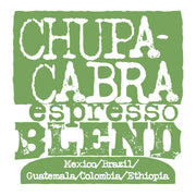 Chupacabra Espresso Blend, Mexico/ Brazil/ Guatemala/ Colombia/ Ethiopia