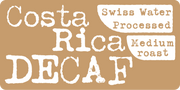 Costa Rica Decaf, Swiss Water Processed