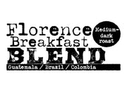 Florence Breakfast Blend, Medium-Dark Roast, Guatemala/ Brazil/ Colombia