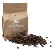 Costa Rica Decaf, Swiss Water Processed, Medium Roast, Coffee Bag with Whole Beans